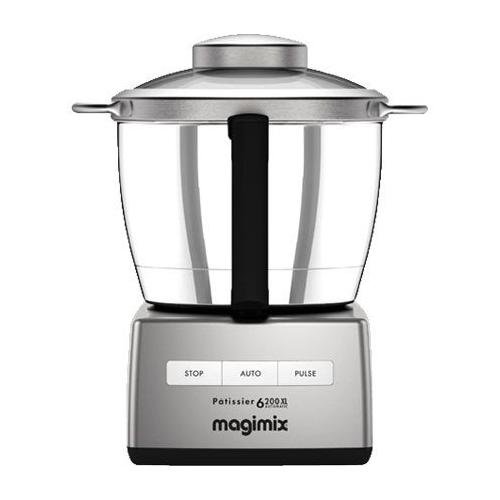 Magimix Cs 6200 Xl Pâtissier Multifonction - Robot Multi-fonctions - 1500 Watt - Chrome Mat
