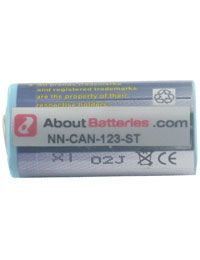 Batterie type DURACELL CR123A