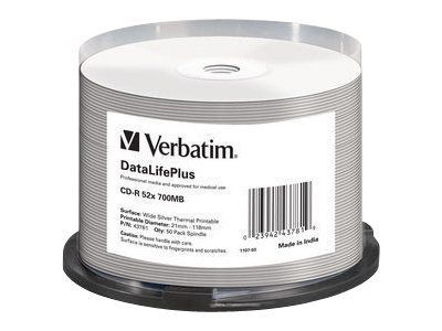 Verbatim DataLifePlus CD R 700 Mo 50 pcs - vue 2