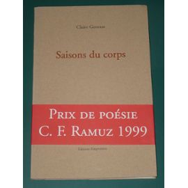 Saisons Du Corps - Claire Genoux