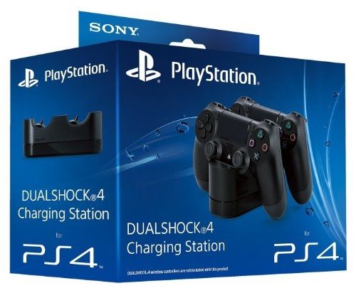 Sony Charging Station Support De Chargement Pour Commande De Jeux Sans Fil 2 Connecteurs De Sortie Pour Dual Shock 4
