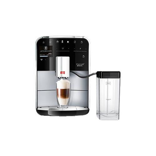 Melitta Machine À Café Et Boissons Chaudes Automatique, Fonctions One Touch, My Coffee Et Touch & Slide, Caffeo Barista T, Argent, F731-101
