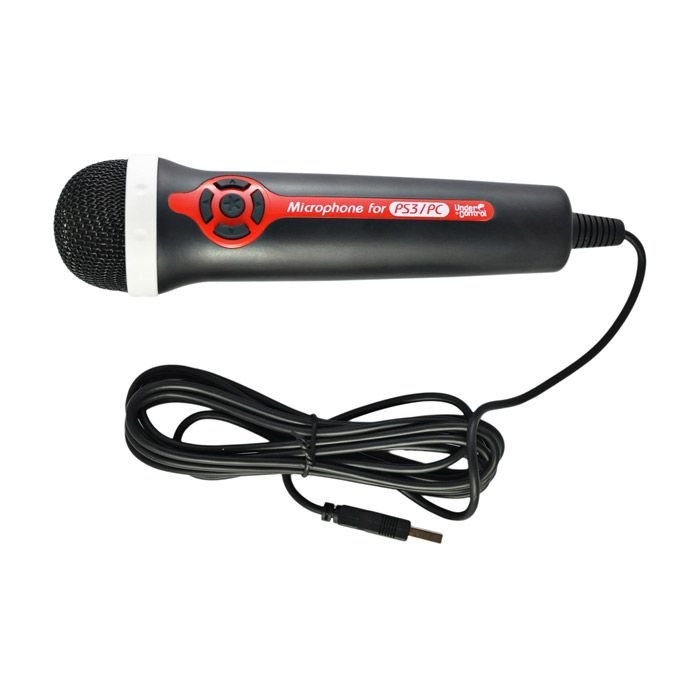 Micro Filaire Compatible Avec Les Consoles Ps3 Et Wii Et Compatible Pc