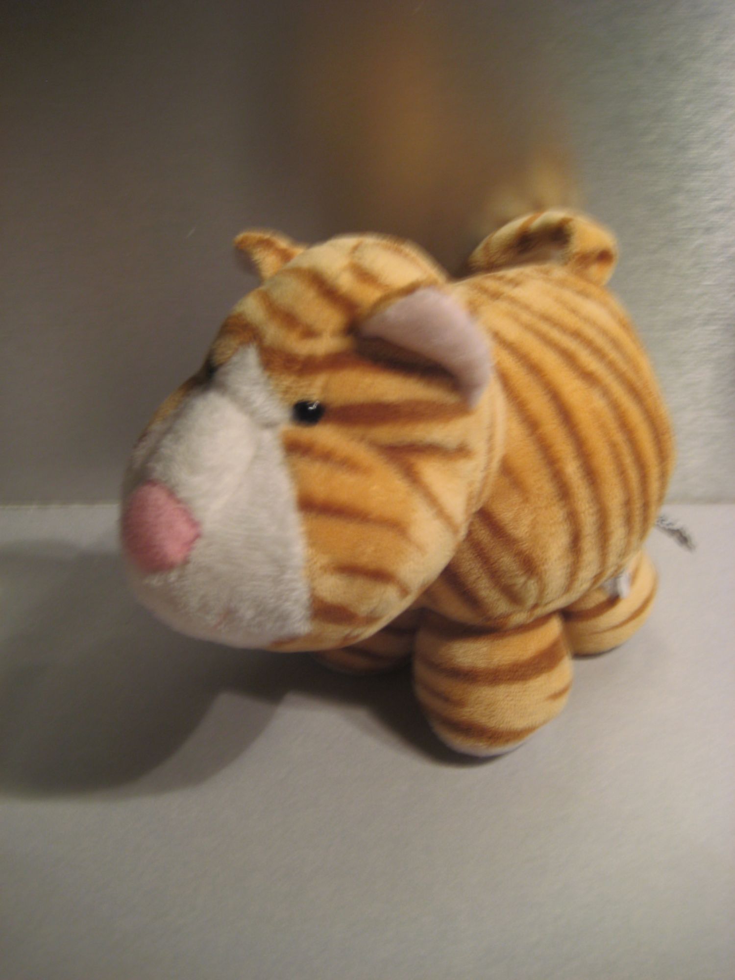 Doudou Peluche Chat Tigre Roux Russ 19 Cm Rakuten