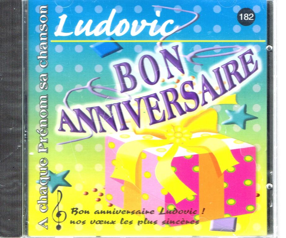 Bon Anniversaire Ludovic Mini Disque Video Disque Cassette Rakuten