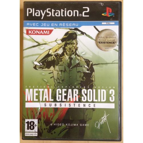Metal Gear Solid 3: Subsistence (Ps2) [Import Anglais]