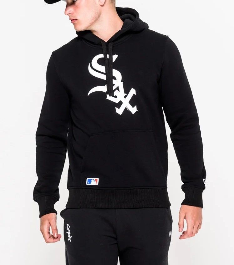 new era weat-shirt à capuche - chicago white sox - L