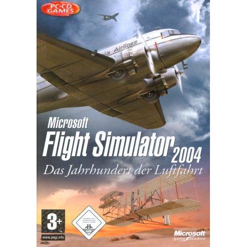 Microsoft Flight Simulator 2004: A Century Of Flight - Ensemble Complet - Pc - Cd - Win - Allemand