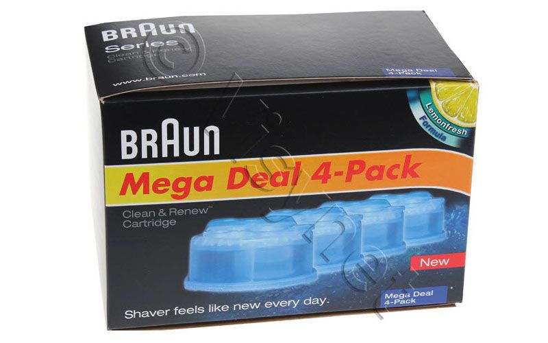 Braun Liquide nettoyage x4 recharges CCR4 - vue 2