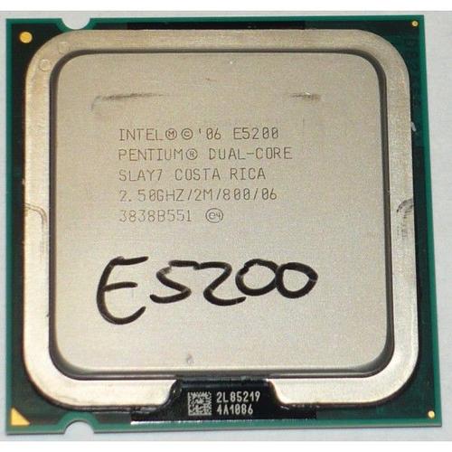 Processeur Cpu Intel Pentium Dual Core E5200 Slay7 2.5Ghz 2Mo/800 Lga775