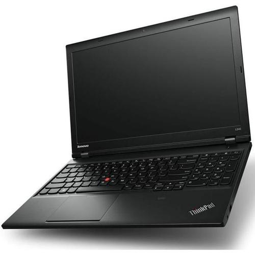 PC Portable Occasion Lenovo Thinkpad L540 - 15.6'' Hd - Noir - Intel Core i5-4300M / 2.60 Ghz - Ram 4 Go - SSD 240Go - Dvdrw - Gigabit Ethernet - WiFi - Windows 10 Professionnel