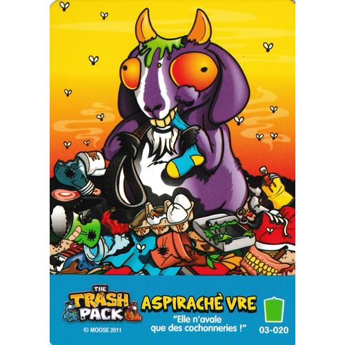 Carte The Trash Pack Aspirachevre 03 0 Rakuten