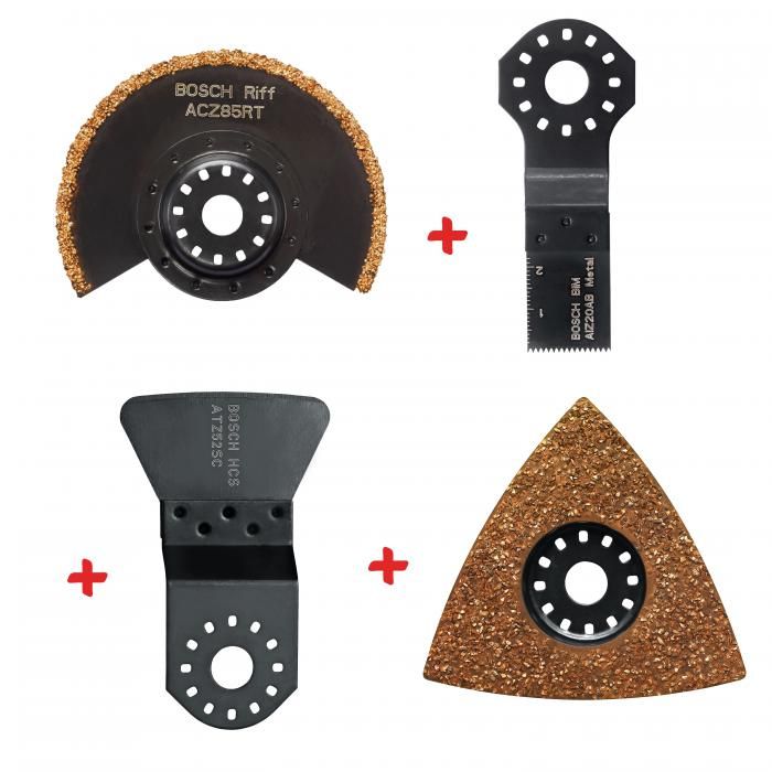 Set accessoires carrelage pour outil multifonction