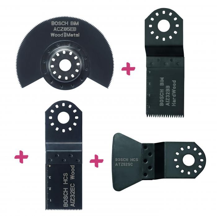 Set accessoires menuisier pour outil multifonction BOSCH