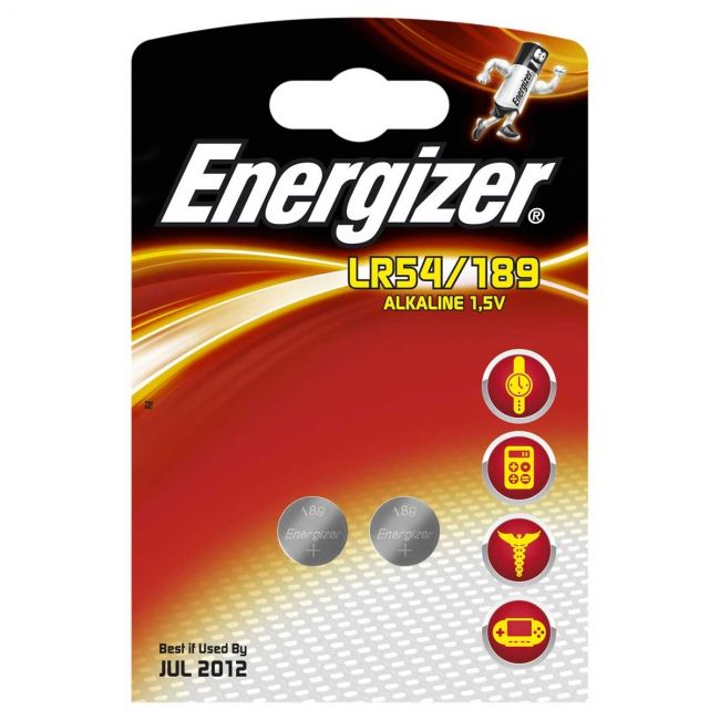 Piles Bouton Lr54 1 5v Energizer Le Pack De 2