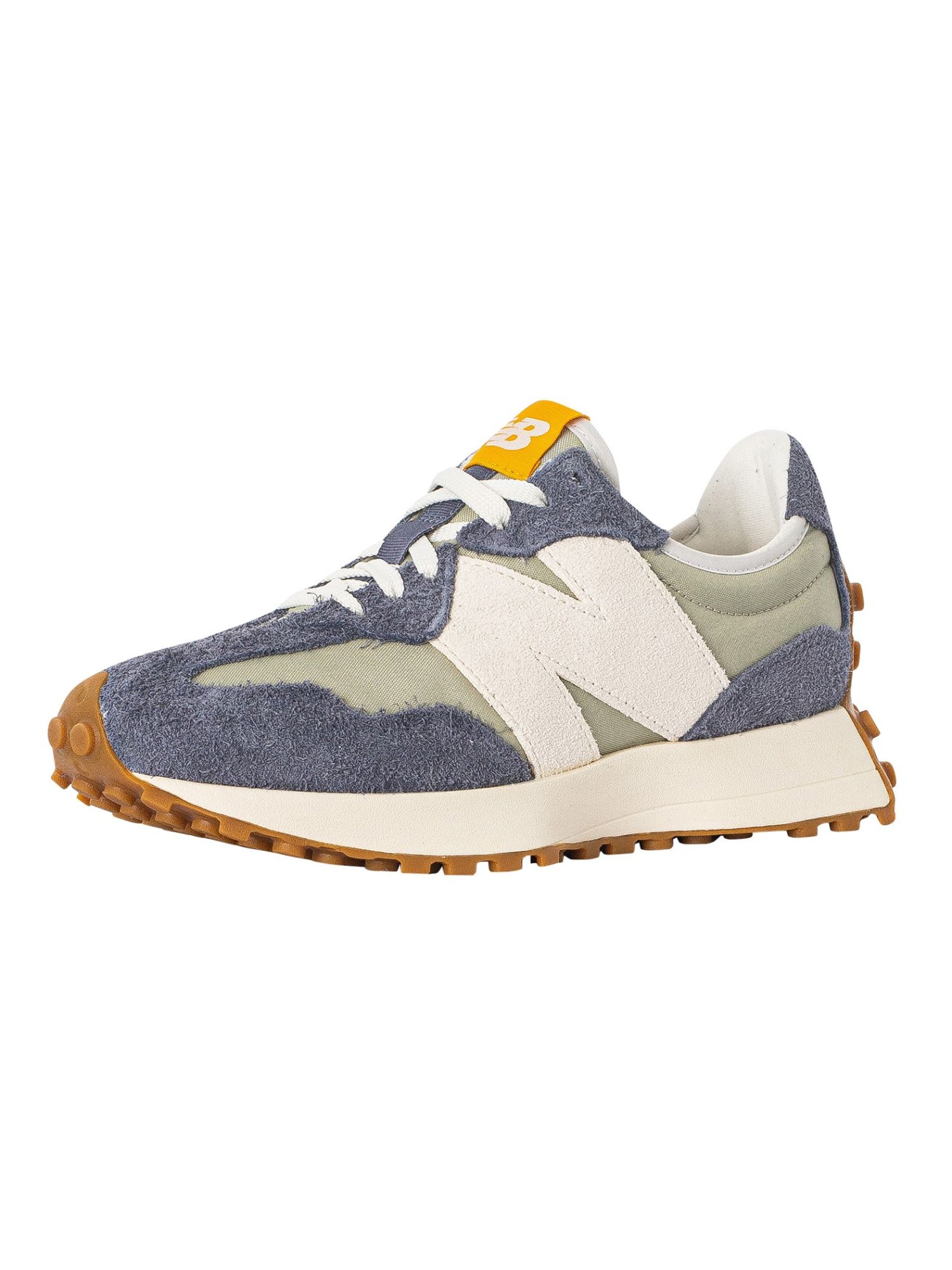 New Balance Baskets En Daim 327, Bleu - 40 1/2