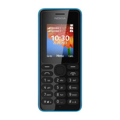 Nokia 108 Dual Sim Double Sim Cyan