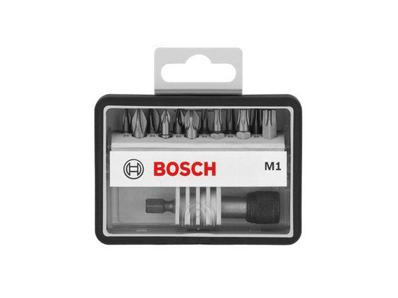 Set de 12 embouts de vissage Extra dure Robust Line PH PZ Torx 25 mm et 1 accessoire BOSCH 2607002563