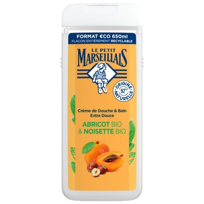 Le Petit Marseillais - Le Petit Marseillais Douche Extra Douxabricot Bio&noisette 650 Ml Gel Douche 650 Ml