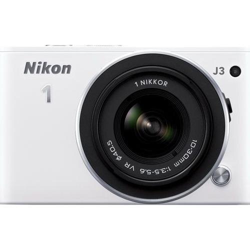 Nikon 1 J3 Kit Compact Numérique Hybride 14,2 Mpix + Optique 10-30 Mm Blanc