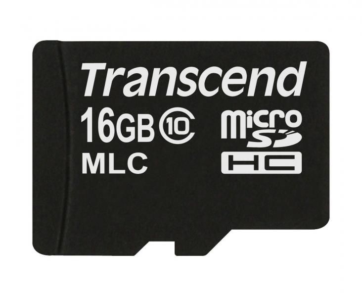 Transcend Carte mémoire flash Class 10 micro SDHC - vue 2