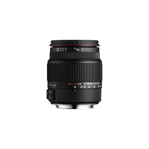 Objectif Sigma - Fonction Zoom - 18 Mm - 200 Mm - F/3.5-6.3 Dc Os Hsm Ii - Canon Eos