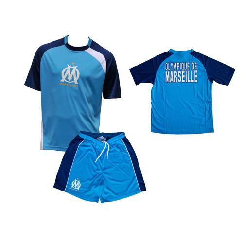 OLYMPIQUE DE MARSEILLE Maillot Short Om Collection Officielle Taille Enfant