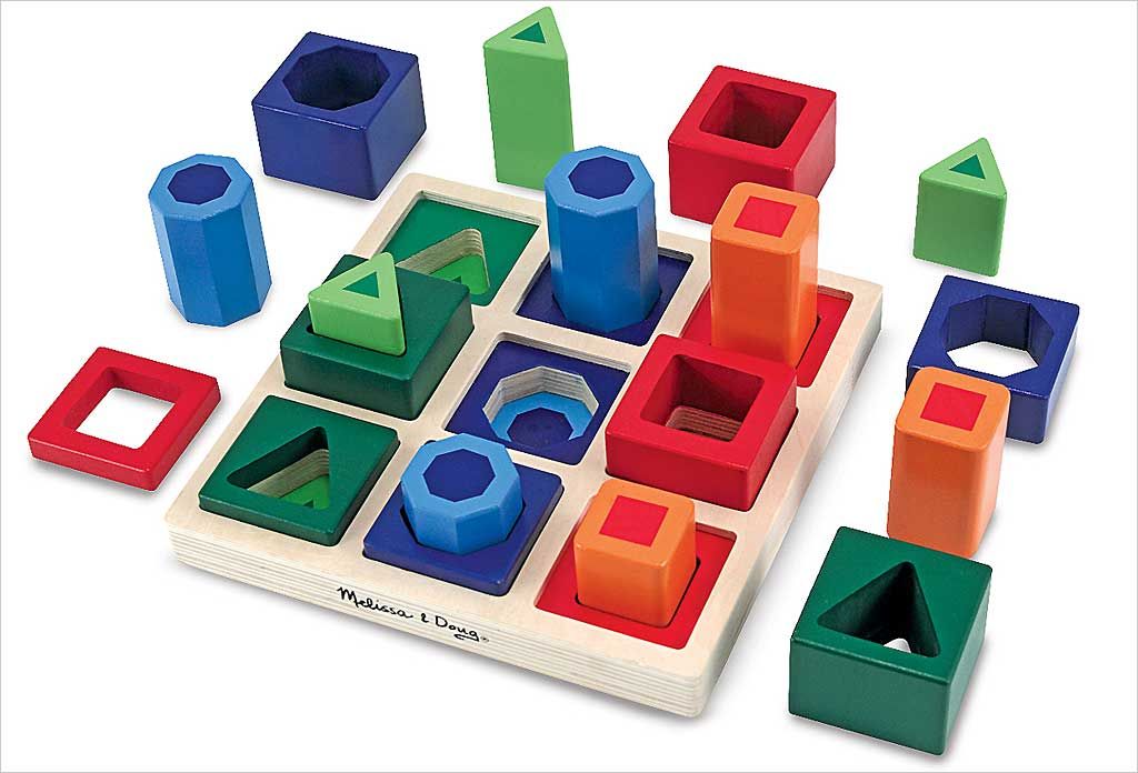 Melissa & Doug Jeu de tri et séquence de formes - vue 2