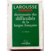 Dictionnaire Des Difficultés De La Langue Française - 