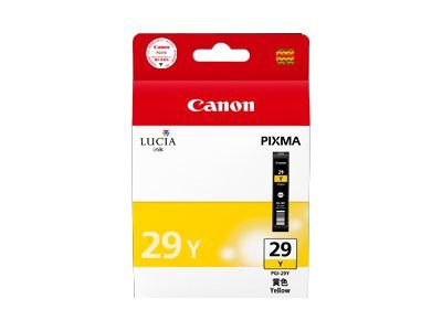 Canon PGI29 Cartouche Jaune 4875B001 - vue 4