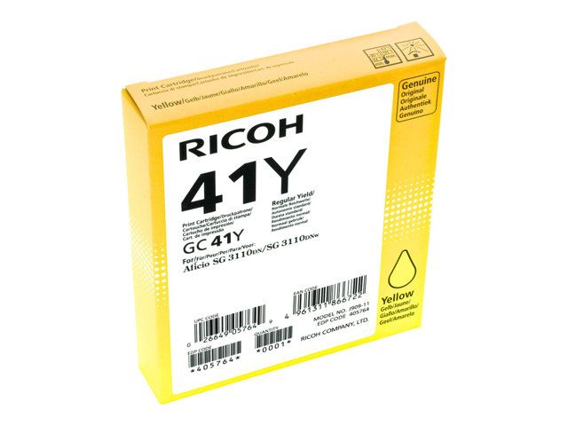 Ricoh GC41Y Jaune 405764