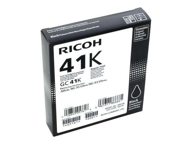 Ricoh - Noir - originale - cartouche d'encre - pour Ricoh Aficio SG 3100, Aficio SG 3110, Aficio SG 7100, SG 3110, SG 3120, SG K3100