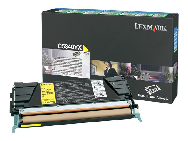 Lexmark Cartouche de toner à rendement extrêmement élevé 1 x jaune 7000 pages LCCP LRP Neuf - vue 3