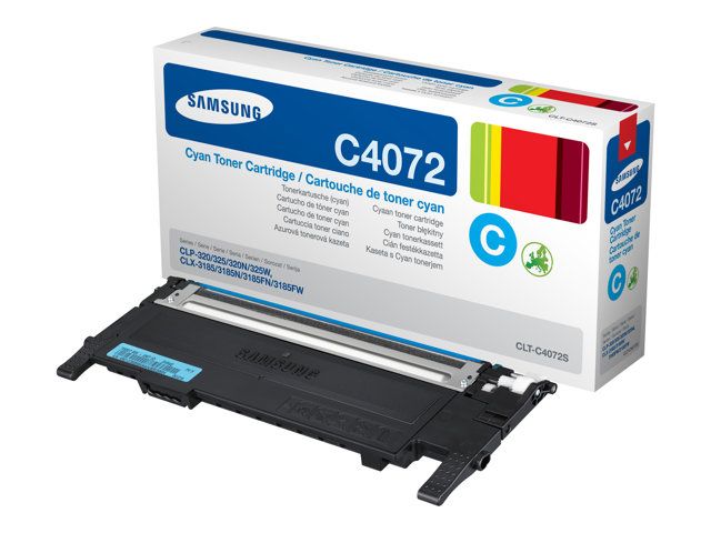 Samsung CLT C4072S Cyan originale cartouche de toner pour CLP 320 325 CLX 3185 3185FN 3185FW