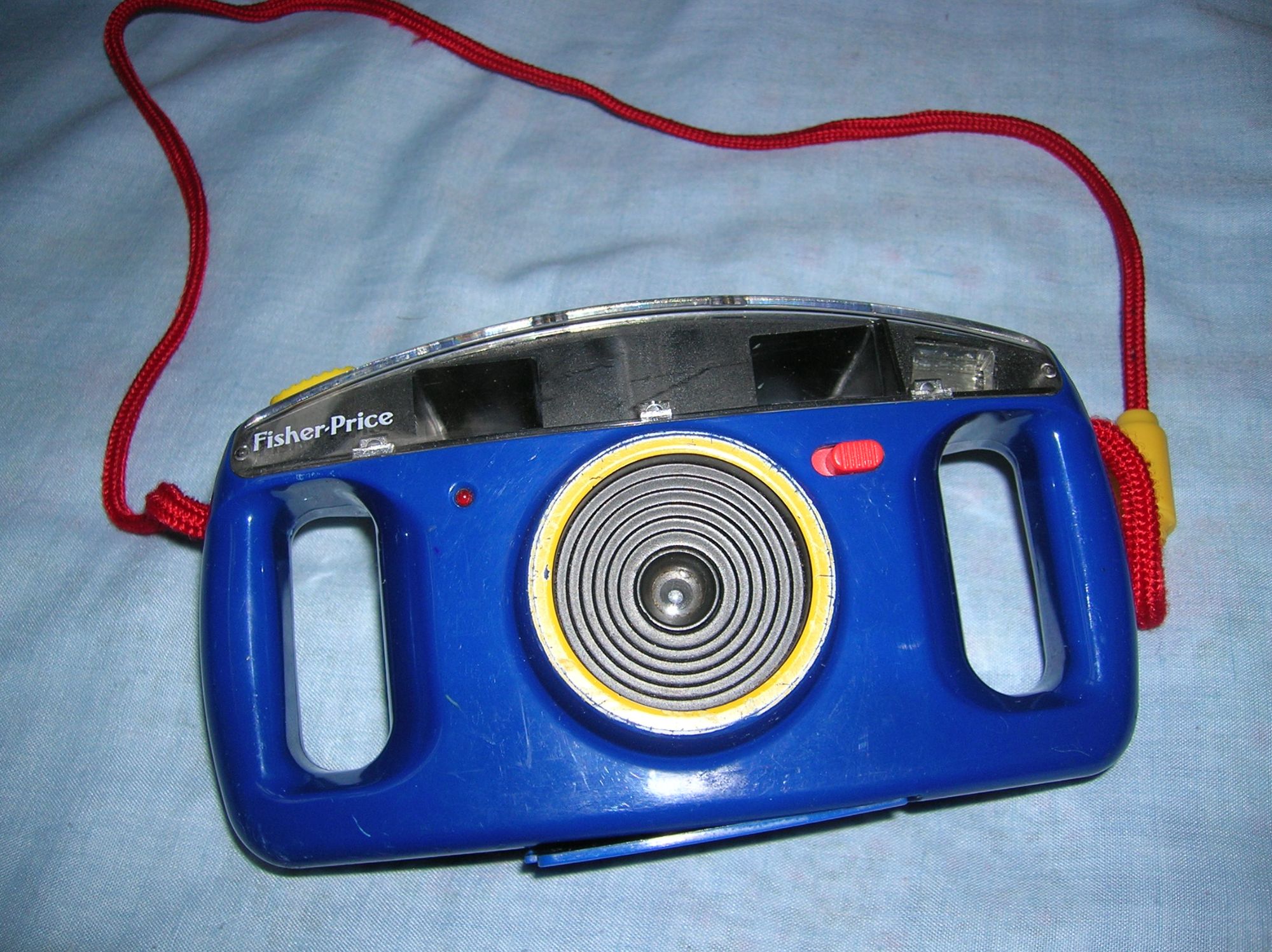 appareil photo fisher price bleu