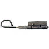 Verrou baïonnette zingué Jardinier Massard Longueur 600 mm Pêne 16 mm