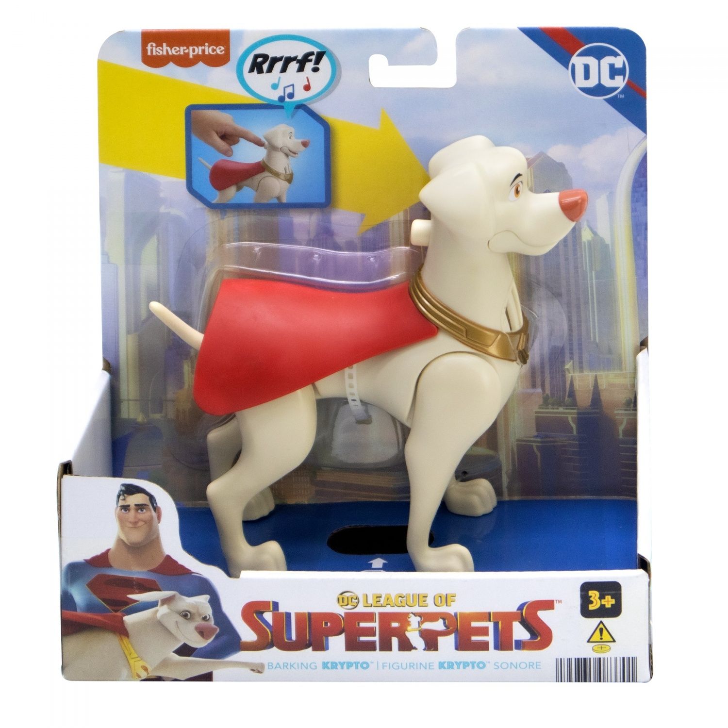 Fisher Price Dc League Of Super Pets Barking Krypto