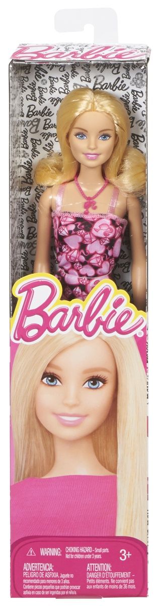 Barbie Chic Robe À Bretelle Motif Coeur