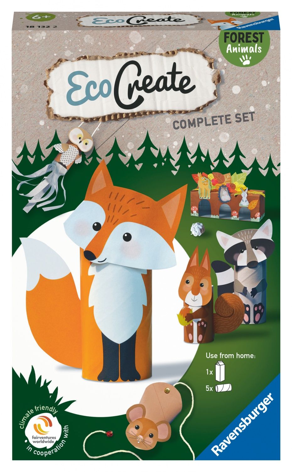 Ravensburger EcoCreat Mini Kit Animaux - vue 2