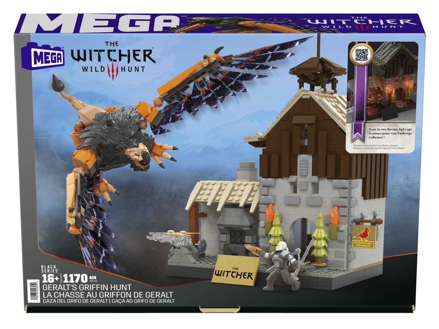 Mattel The Witcher 3: Wild Hunt Chasse au Griffon - vue 2