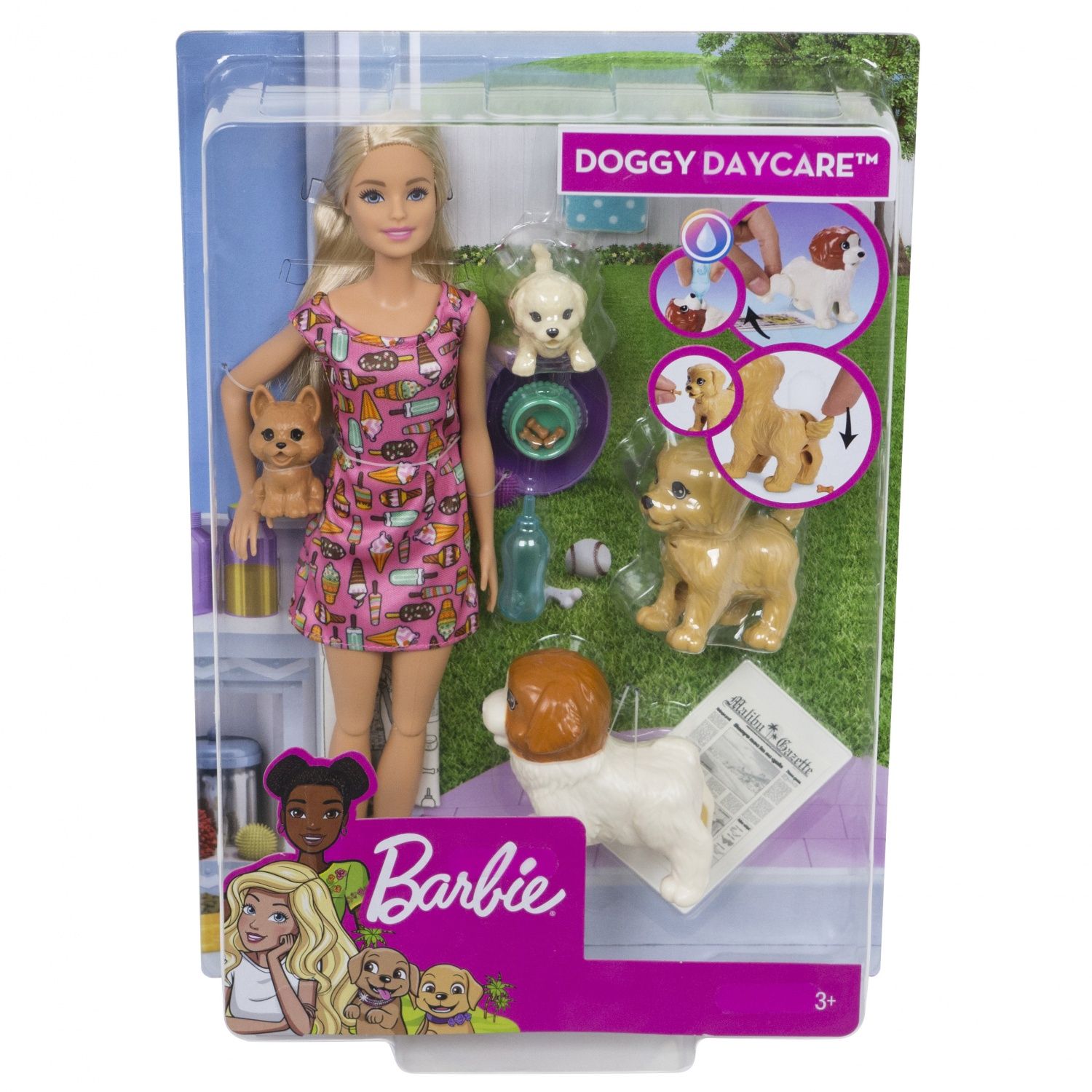 Barbie Doggy Daycare  Doll & Pets
