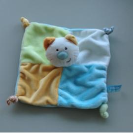 Doudou Chat Bebereve Bebe Reve Casino Chaton Plat Multicolore Ours Ourson Rakuten