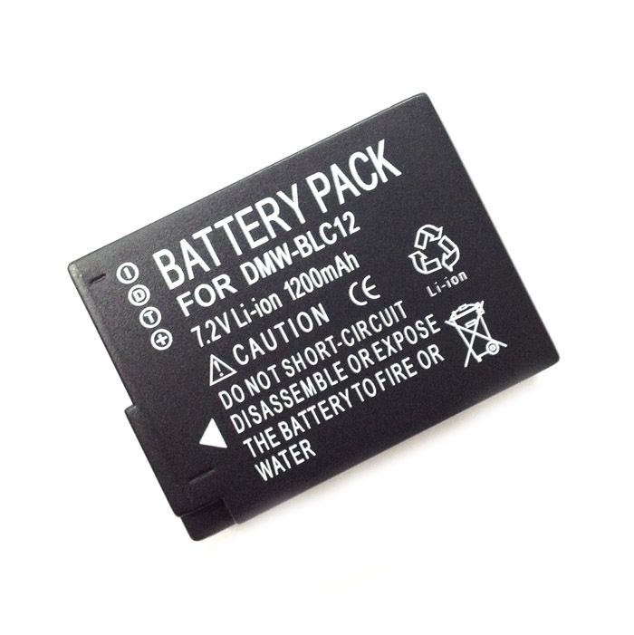 Mondpalast Remplacement Batterie Li-ion type DMW-BLC12 BLC12 1200mAh pour Panasonic DMC-GH2 DMC-FZ