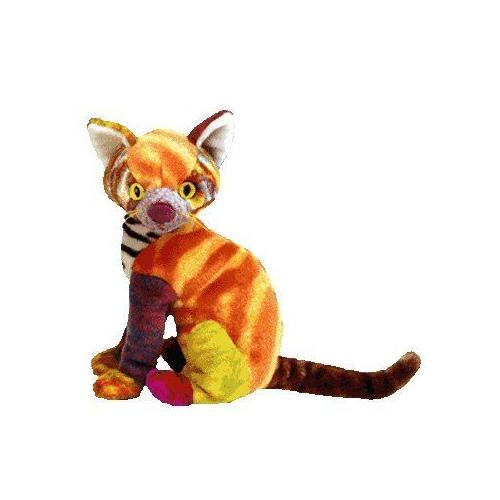 Ty Beanie Peluche Animaux Beanie Le Chat Kaleidoscope Rare Rakuten