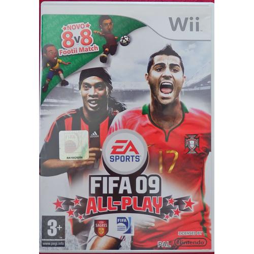 Wii Fifa 09 All-Play - Version Brã©Silienne