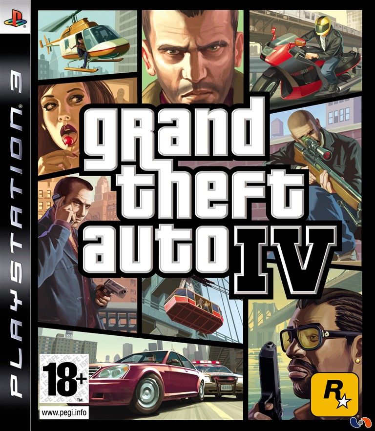 Opé Grand Theft Auto Iv Ps3