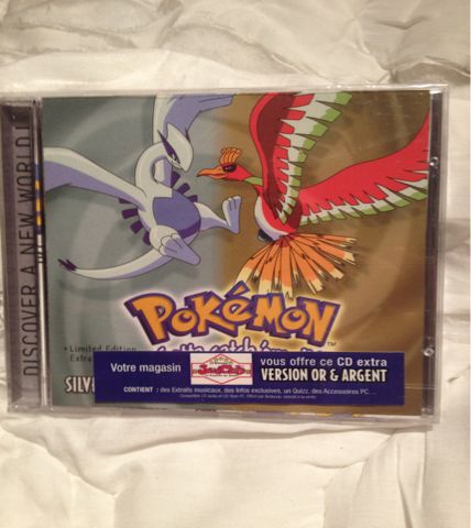 Pokemon Gold And Silver Versions Limited Edition Extra Cd Pc