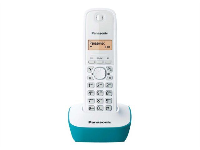 Panasonic KX-TG1611FRC - Téléphone sans fil avec ID d'appelant - DECT\\GAP - bleu