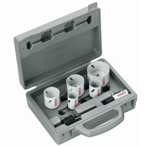 Scies cloches Bosch Pro Material Lot de 9 Ø 22 à 64 mm Adaptateur Power Change Plus - vue 3