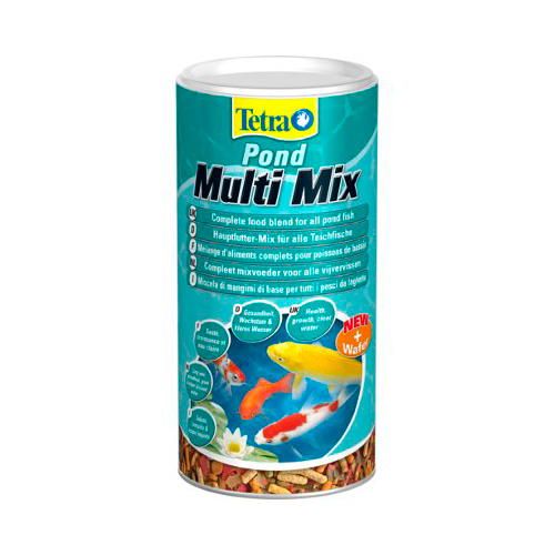 Tetra Pond Multi Mix Mélange D'aliments Pour Poissons De Bassin 1 Lts